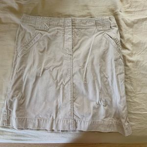 khaki skirt